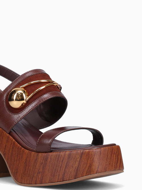 Ditza Root Brown Leather Brown / 5 / M