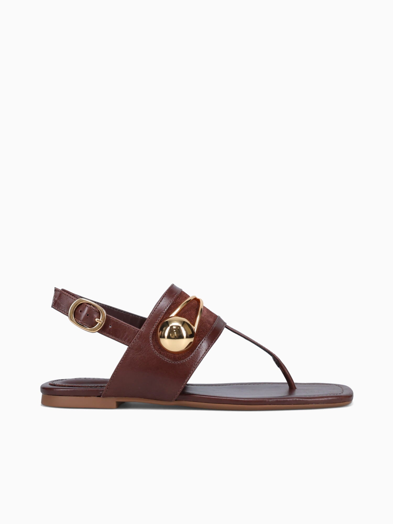 Lanis Root Brown Leather Brown / 5 / M