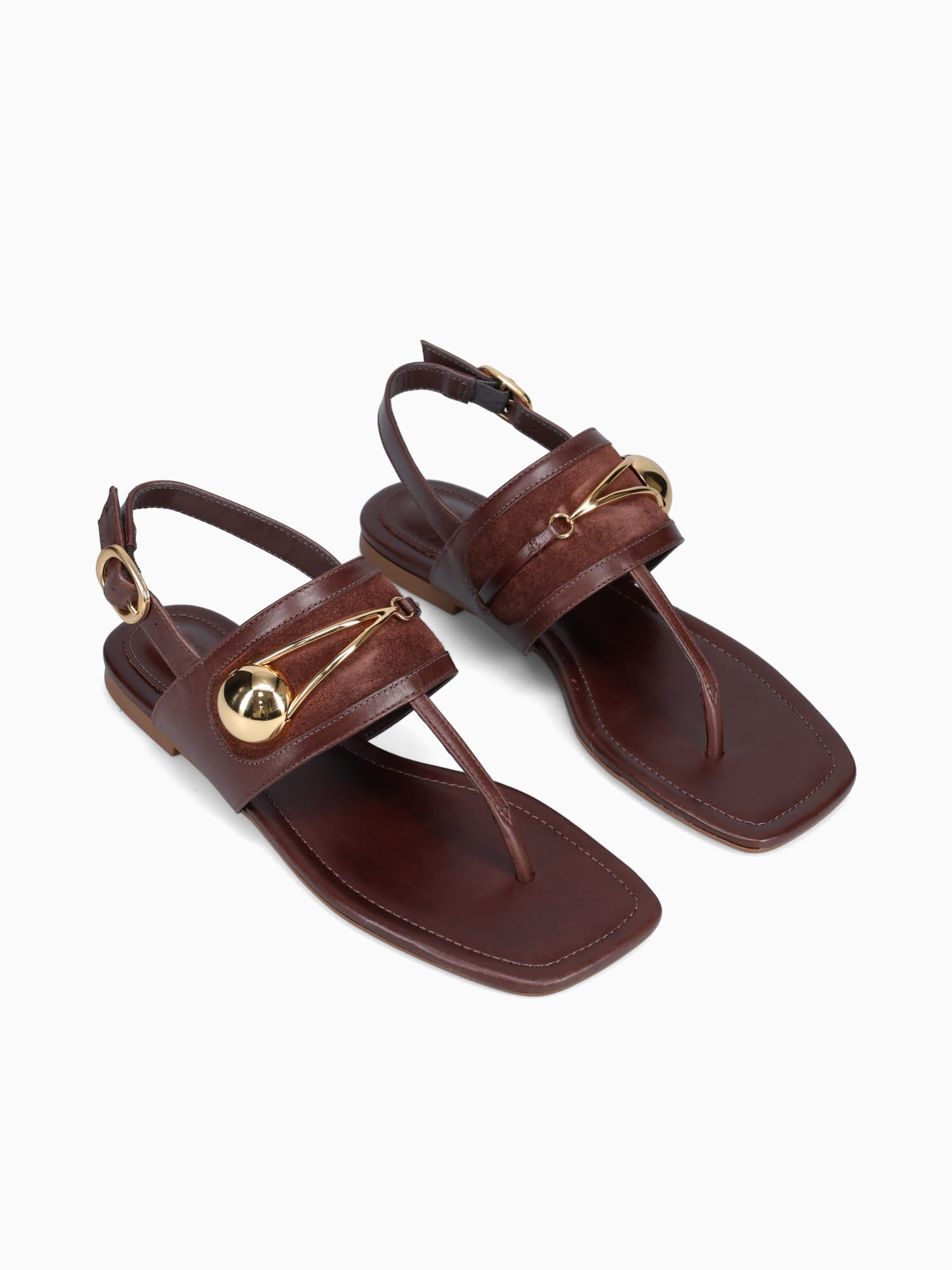 Lanis Root Brown Leather Brown / 5 / M