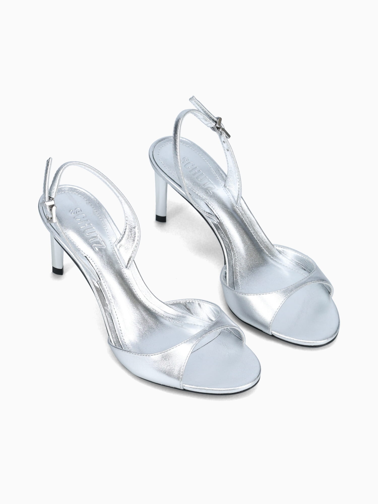 Ela Prata Metalic Napa Silver / 5 / M
