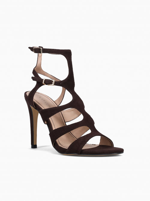 Aoi Brown Kid Suede Brown / 5 / M