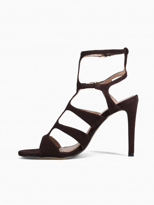 Aoi Brown Kid Suede Brown / 5 / M