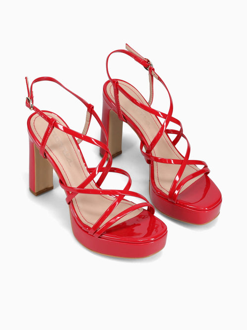 Akiko Scarlet Verniz Red / 5 / M