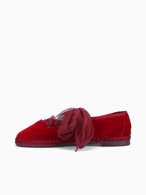 Ginevra Red Velvet Red / 36 / M