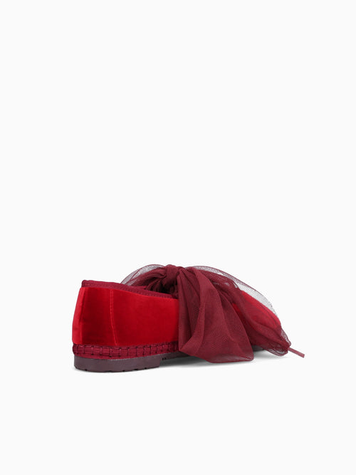Ginevra Red Velvet Red / 36 / M
