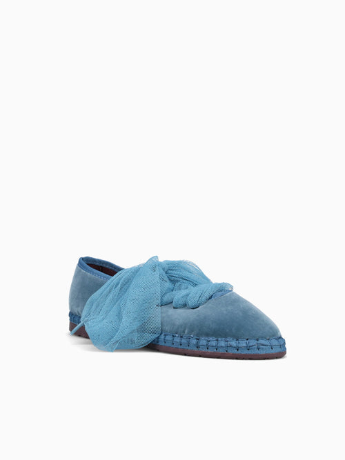 Ginevra Blue Velvet Blue / 5 / M