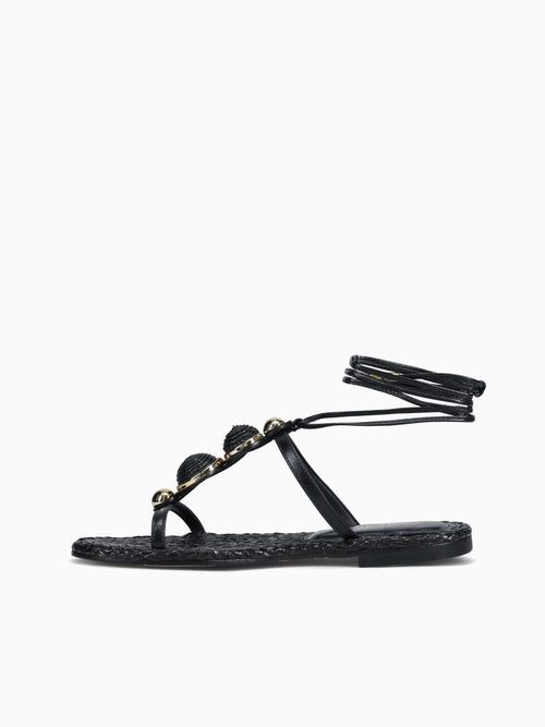 Inie Black Torino Leather Black / 5 / M