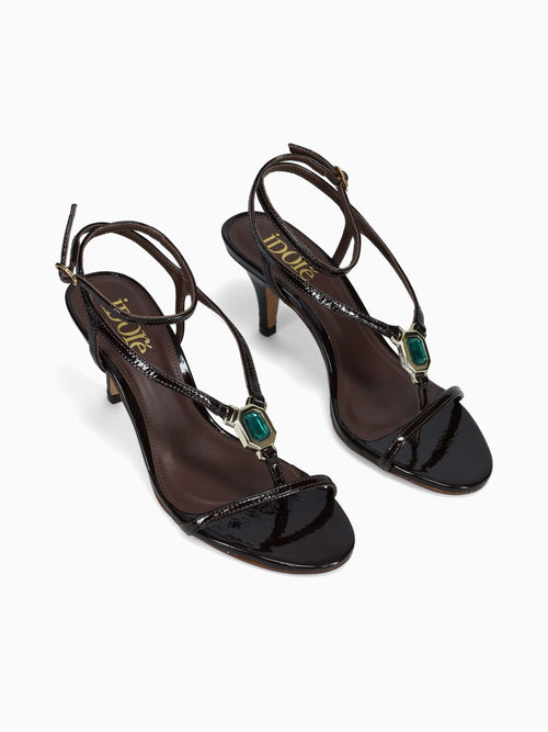 Jalissa Brown Verniz Show Brown / 5 / M