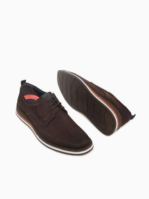 272101003 Café Nobuck Brown / 7 / M