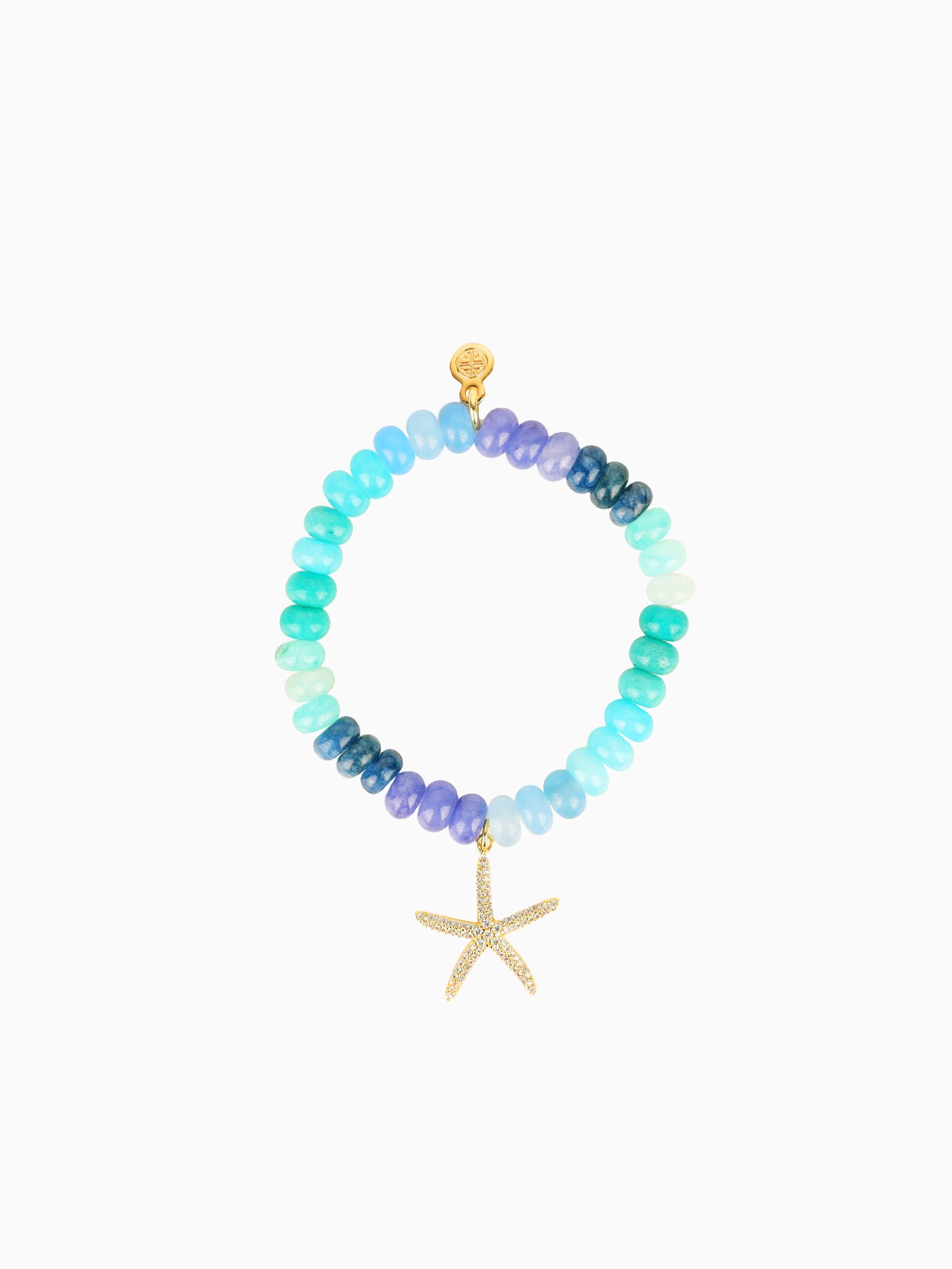 Bay Beaded Bracelet Foam Blue / ONE