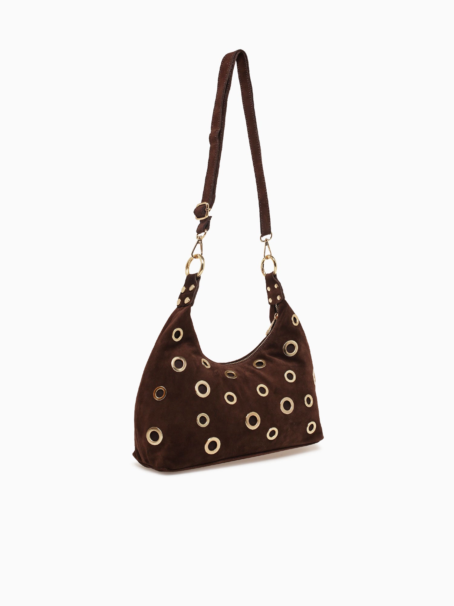 Hugina Rings Sd Top Handle Brown