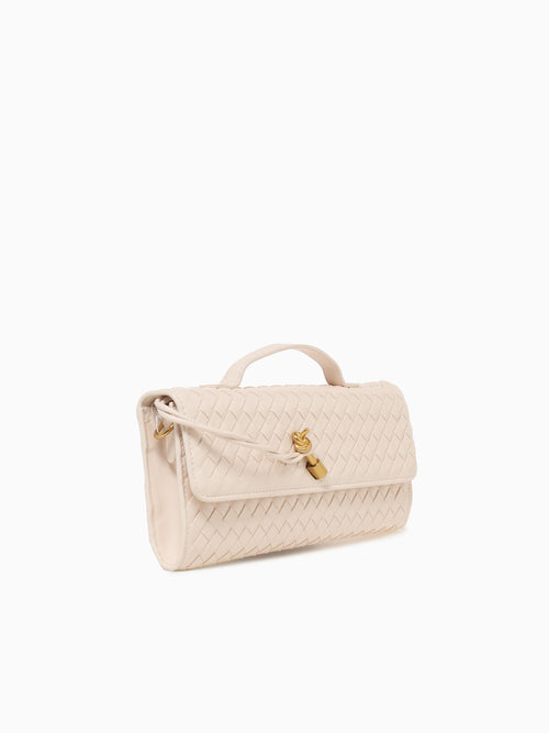 Amber Clutch Off White Off White