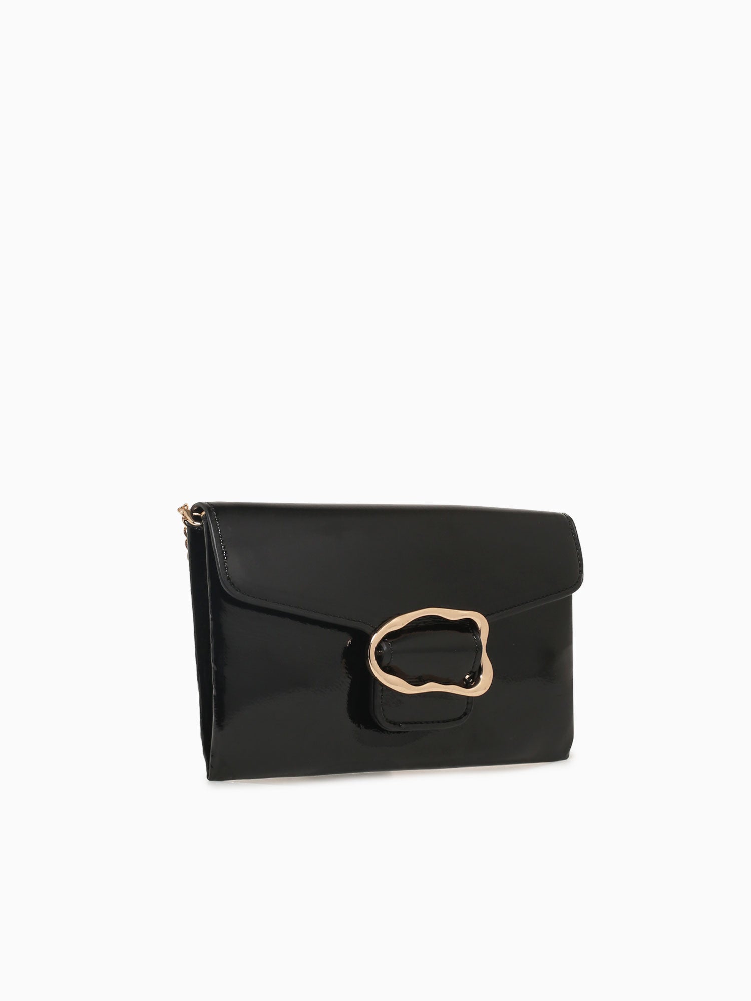 Tb Tatiana Clutch Black Pat Black