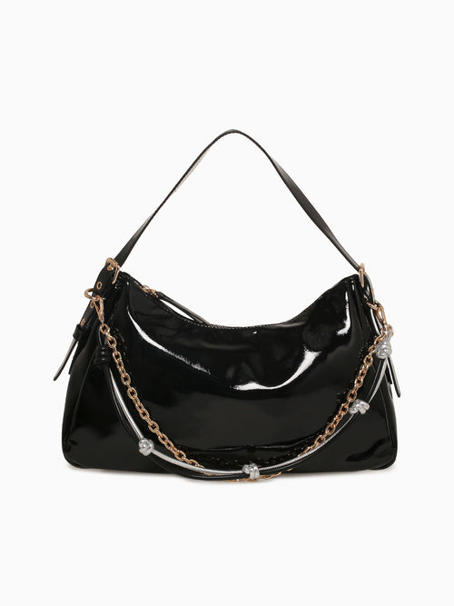 Mia Shoulder Bag Black Black
