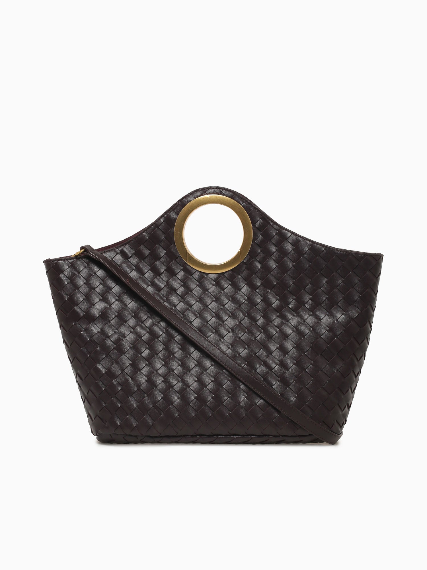 Aura Top Handle Brown Brown