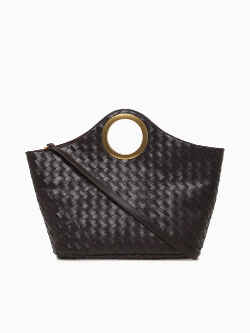 Aura Top Handle Brown Brown