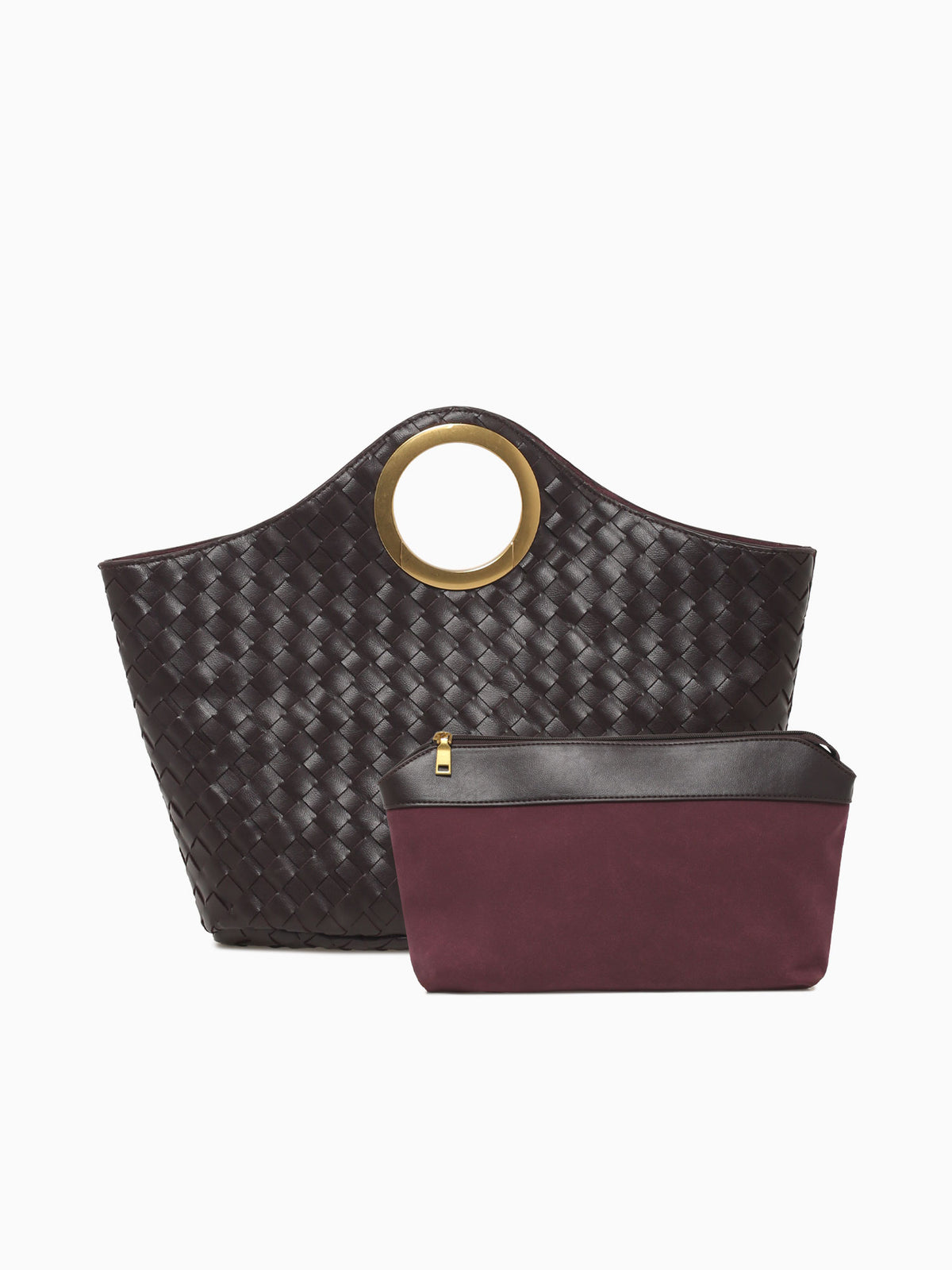 Aura Top Handle Brown Brown