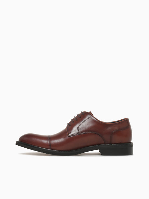Criston Tan Brushed Calf Leather Tan / 7 / M
