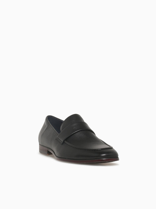 Aegon Black Soft Tumb Leather Black / 7 / M