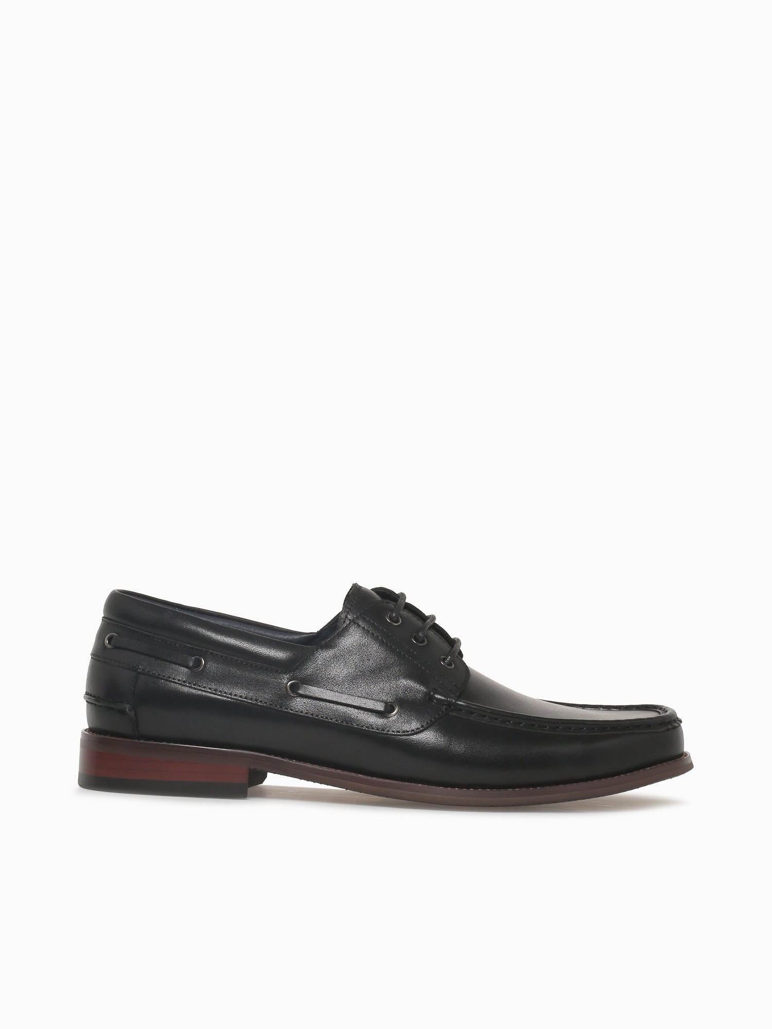 Corlys Black Brushed Calf Leather Black / 7 / M