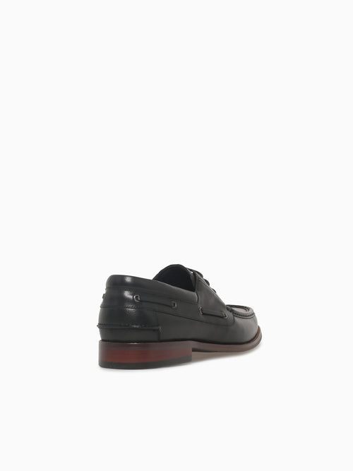 Corlys Black Brushed Calf Leather Black / 7 / M