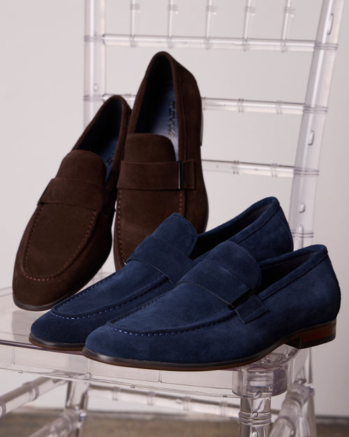 Daemon Navy Suede