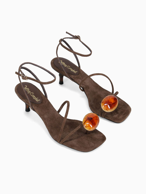 Carnelian Brown Suede Combo Brown / 5 / M
