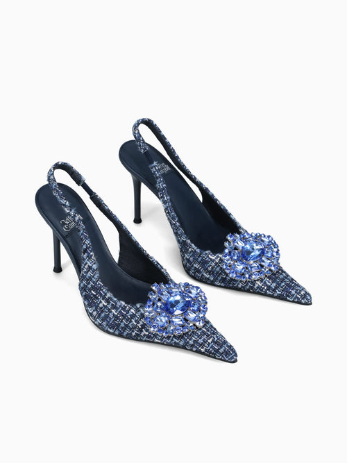 Regards Blue Multi Tweed Blue / 5 / M