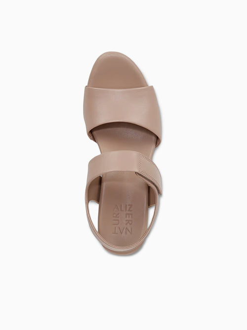 Imani Mauve Leather Beige / 5 / M
