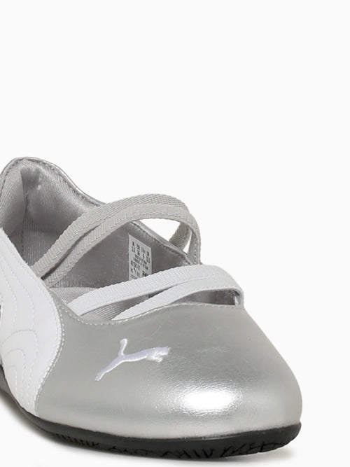 Speedcat Balllet Silver White Suede Silver / 5 / M