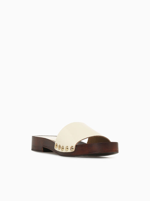 9342 Cleo Vernice Pelle Light Beige / 36 / M