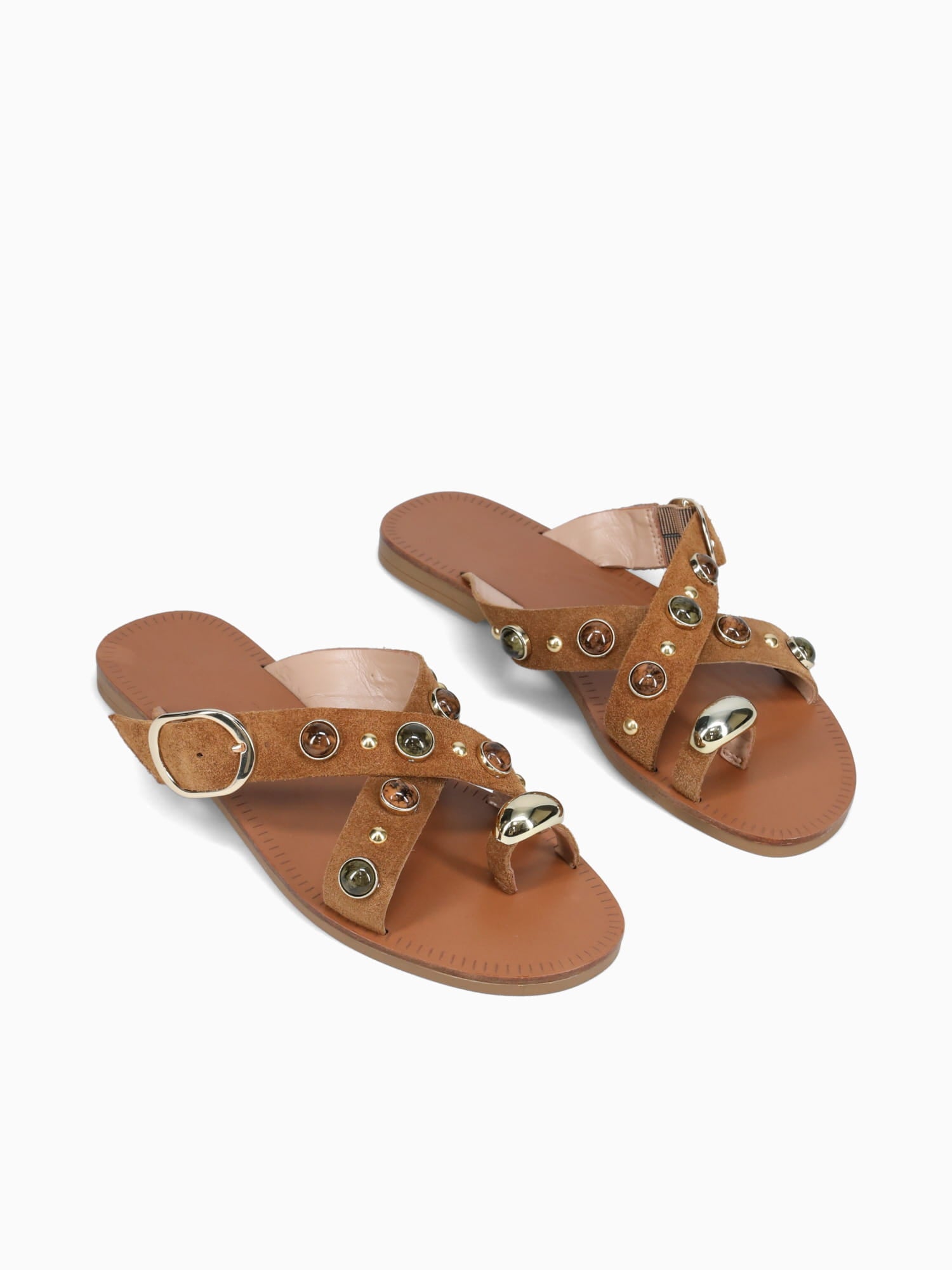 Loretta Tan Suede Tan / 5 / M
