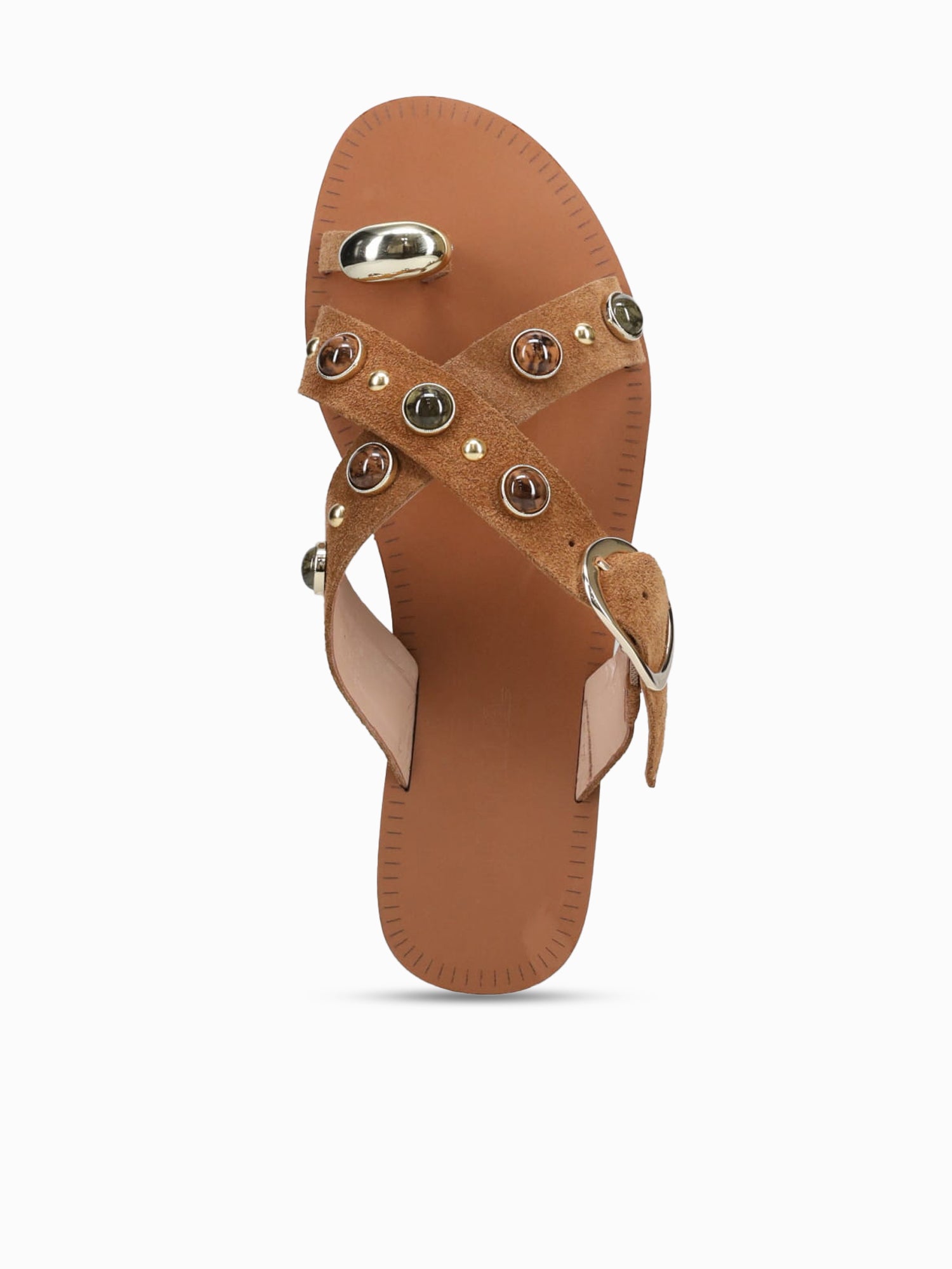 Loretta Tan Suede Tan / 5 / M