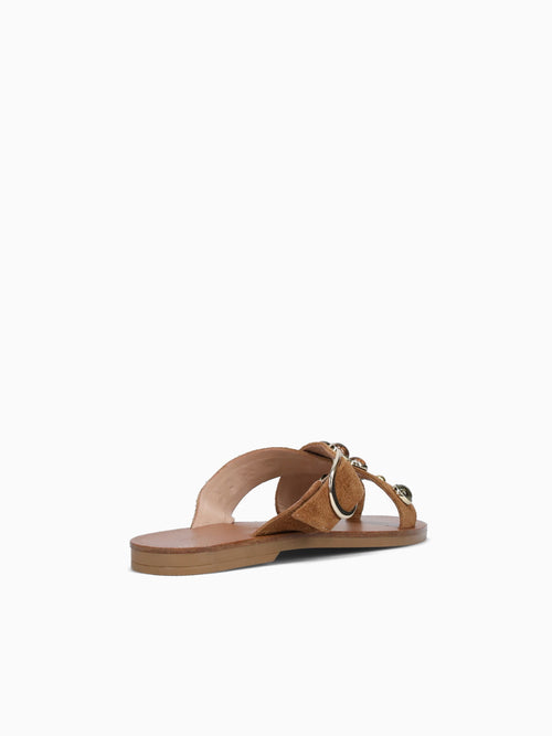Loretta Tan Suede Tan / 5 / M