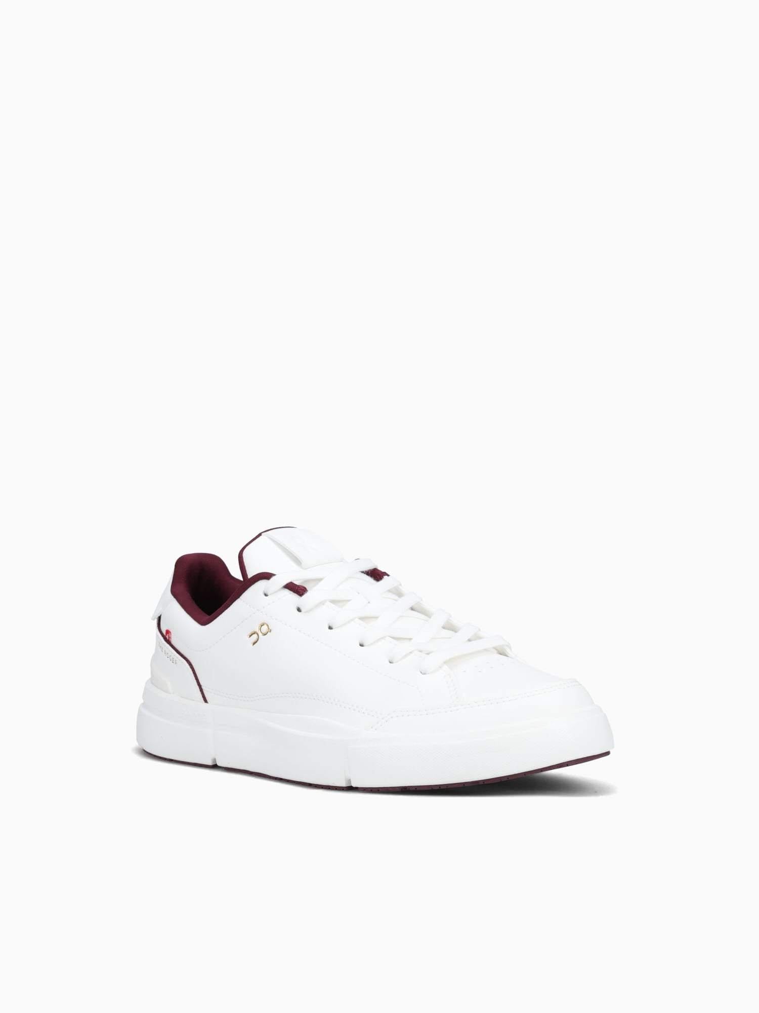 Roger Center Court Ivory Maroon leather White / 7 / M