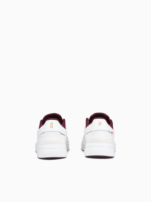 Roger Center Court Ivory Maroon leather White / 7 / M