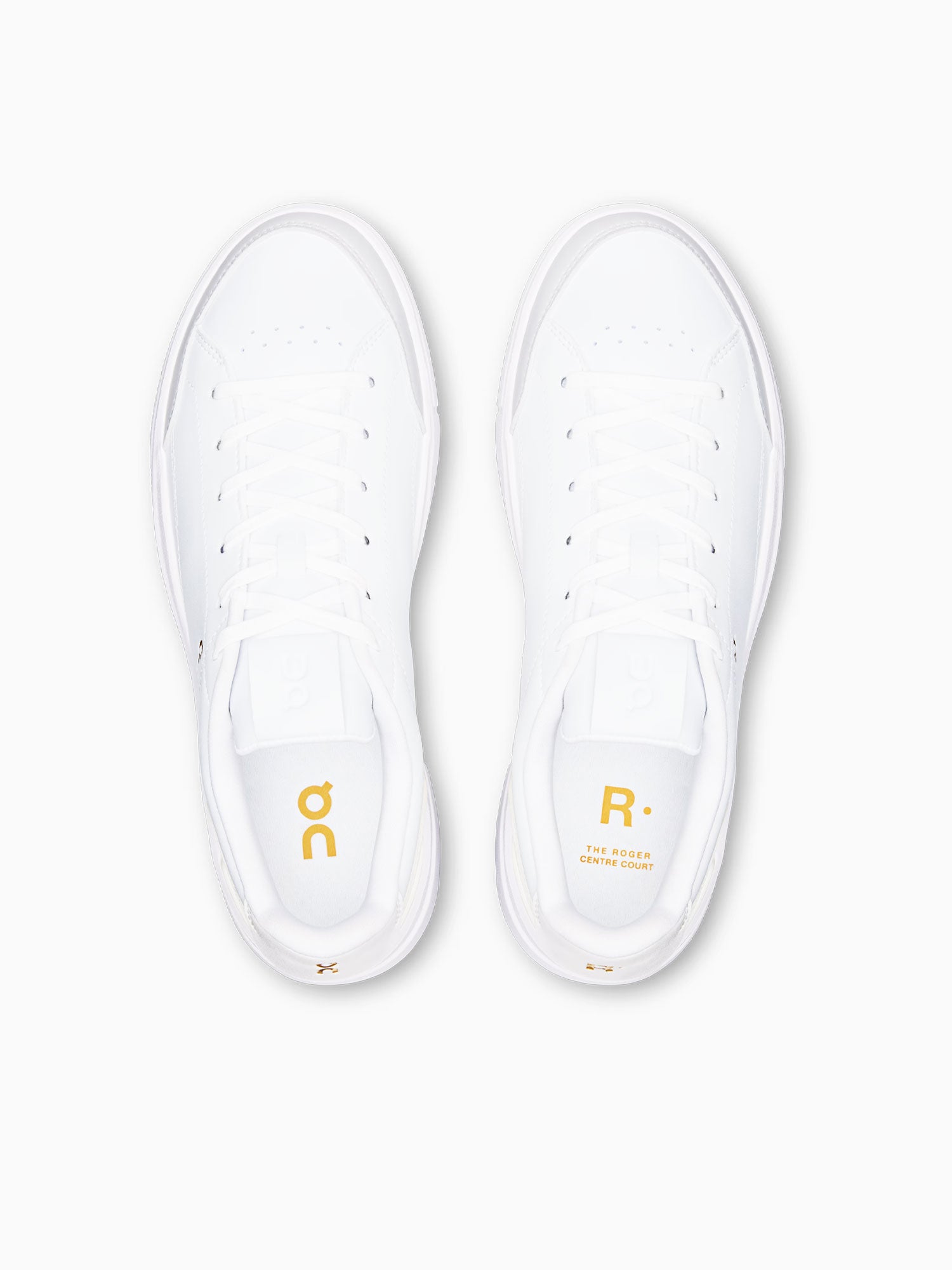 Roger Center Court White White leather White / 5 / M
