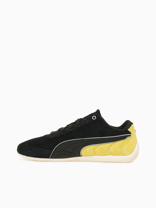 Ferrari Speedcat Blk Yellow suede Black / 8 / M