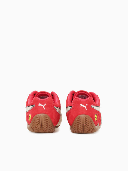 Ferrari Speedcat Red White suede Red / 8 / M