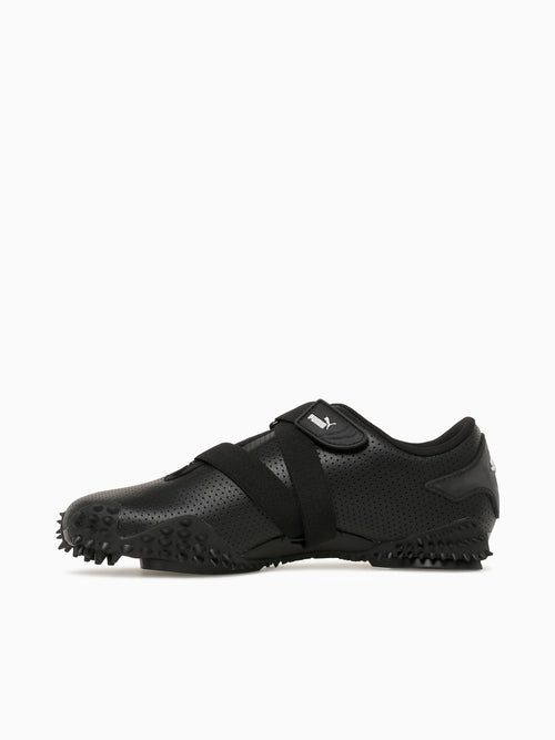 Monstro Perf Black White leather Black / 8 / M
