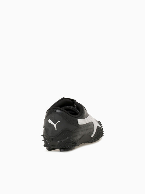 Monstro Perf Black White leather Black / 8 / M