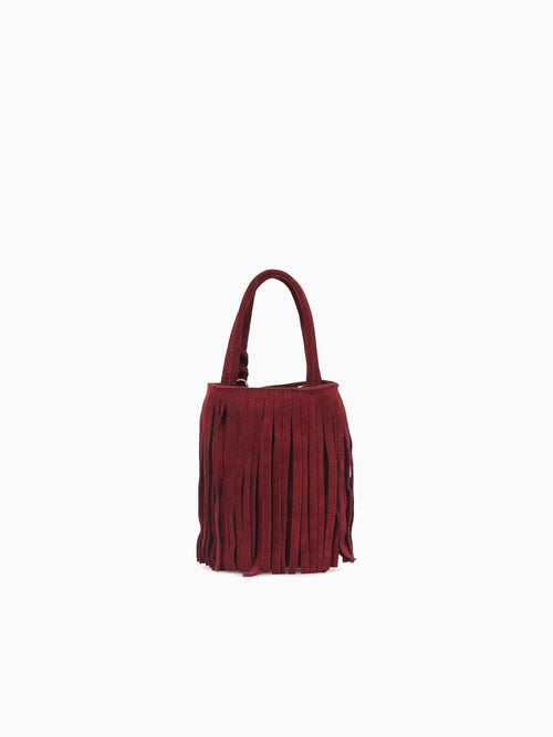 Mignon Fringe Dark Red Dark Red