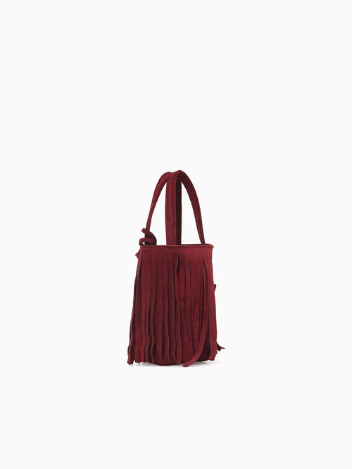 Mignon Fringe Dark Red Dark Red