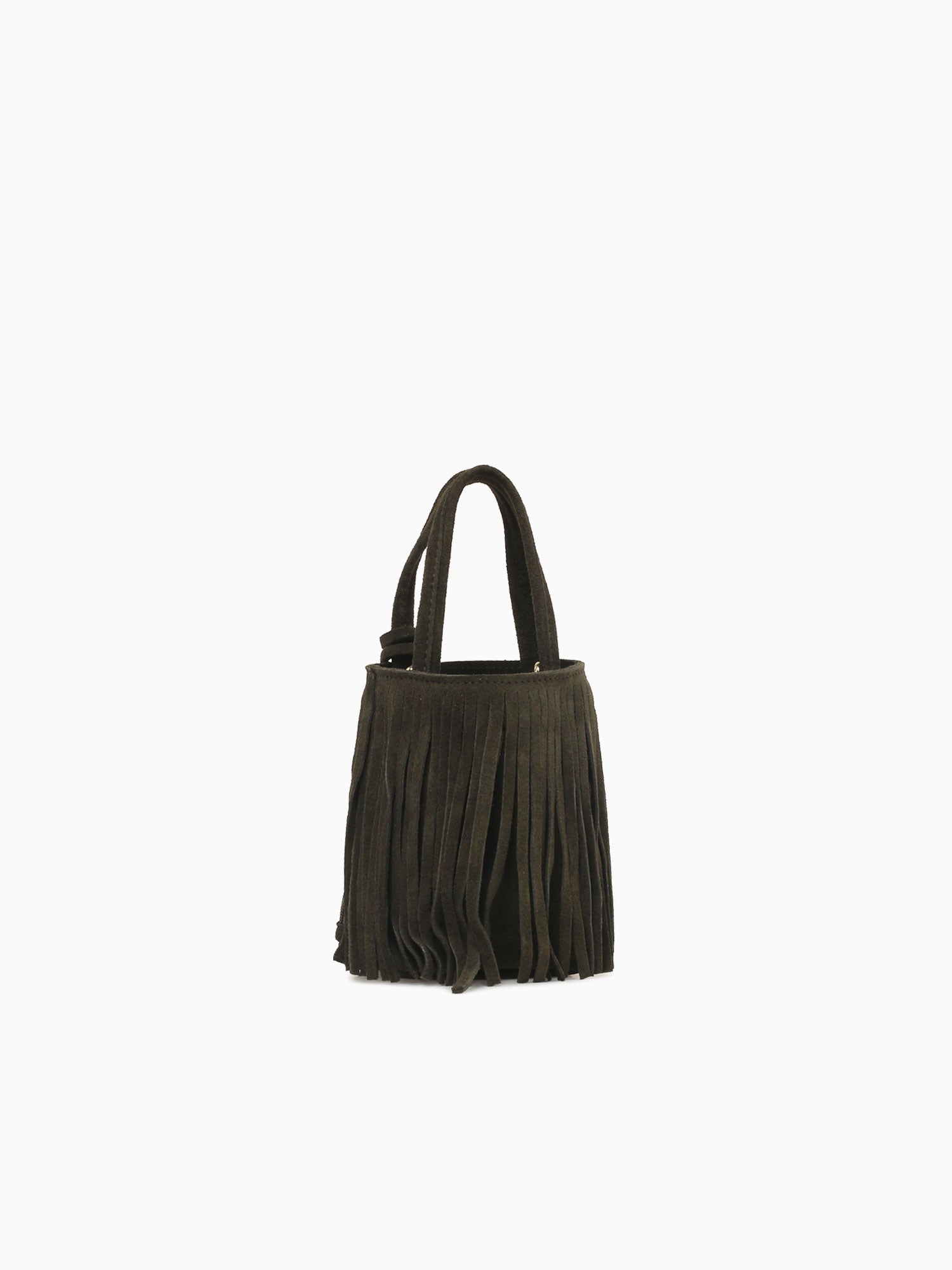Mignon Fringe Olive Dark Green