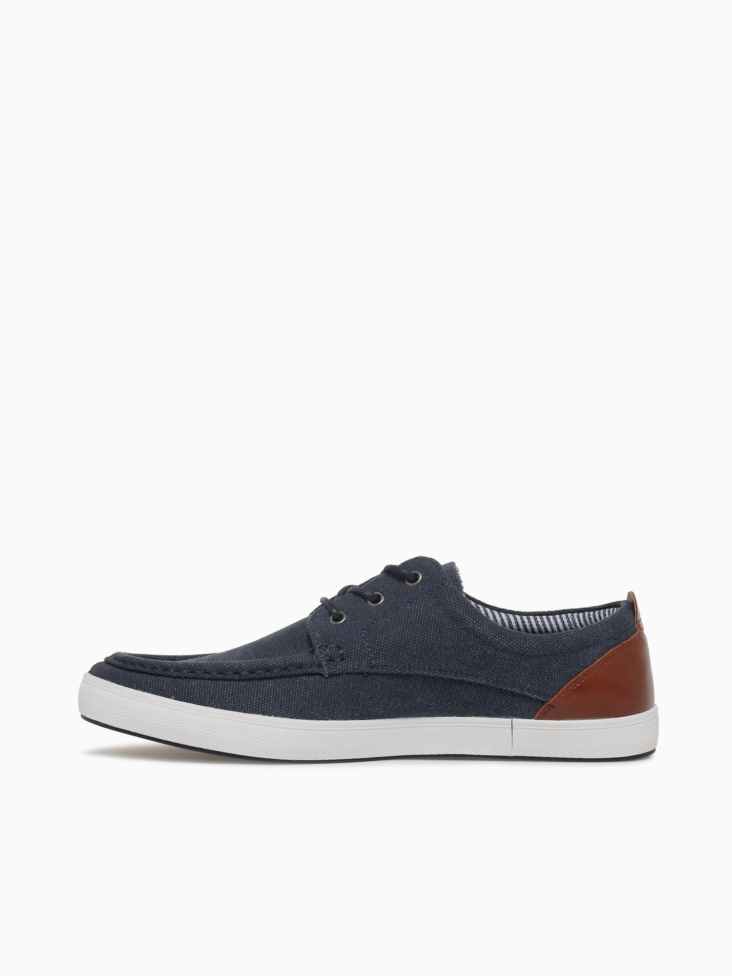 Angler Navy Tan canvas Navy / 7 / M