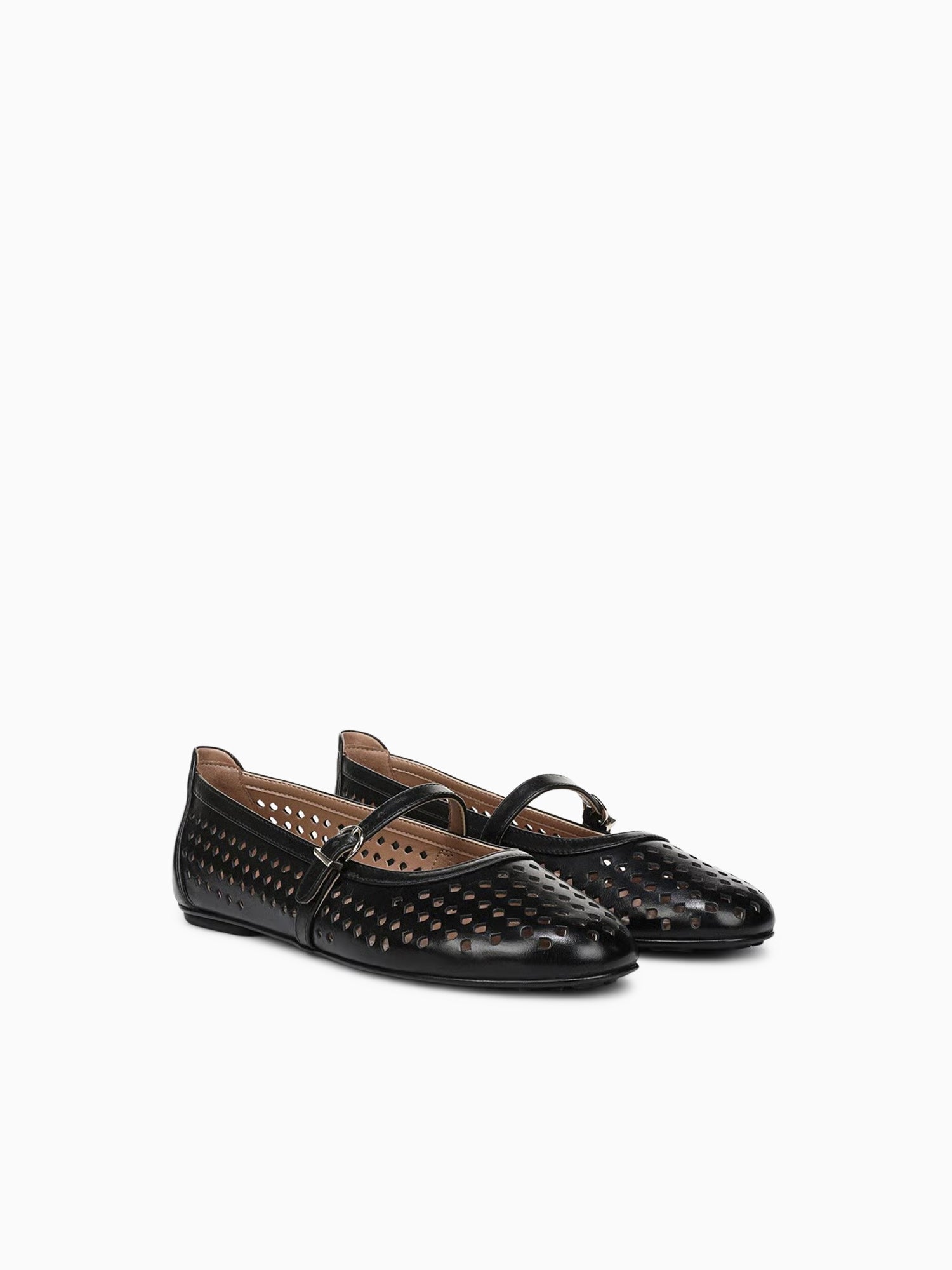 Ariaperf Black Leather Black / 5 / M