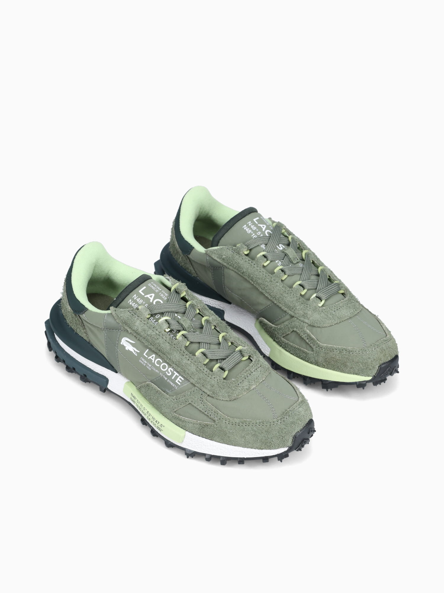 Elite Active Khk Wht nylon Dark Green / 8 / M