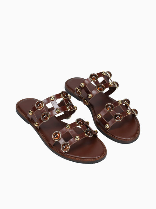 Cintia Brown Calf Brown / 5 / M