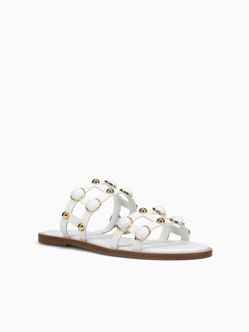 Cintia Off White Calf Off White / 5 / M