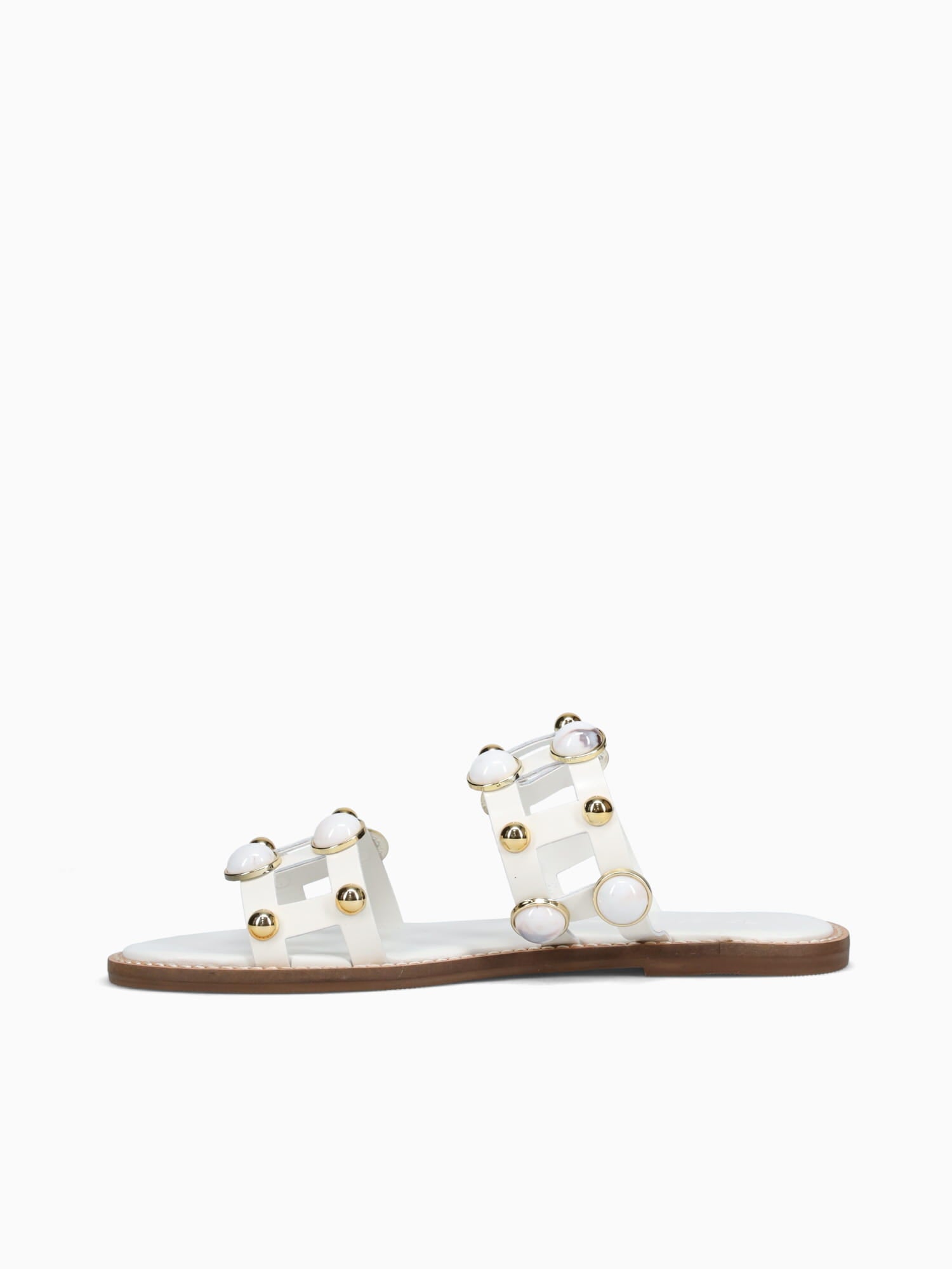 Cintia Off White Calf Off White / 5 / M